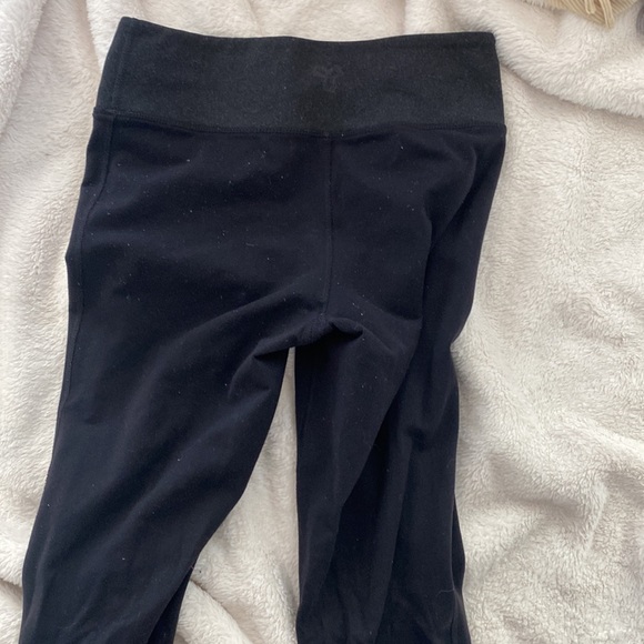 Black TNA tights with Dark Grey band - Picture 3 of 4